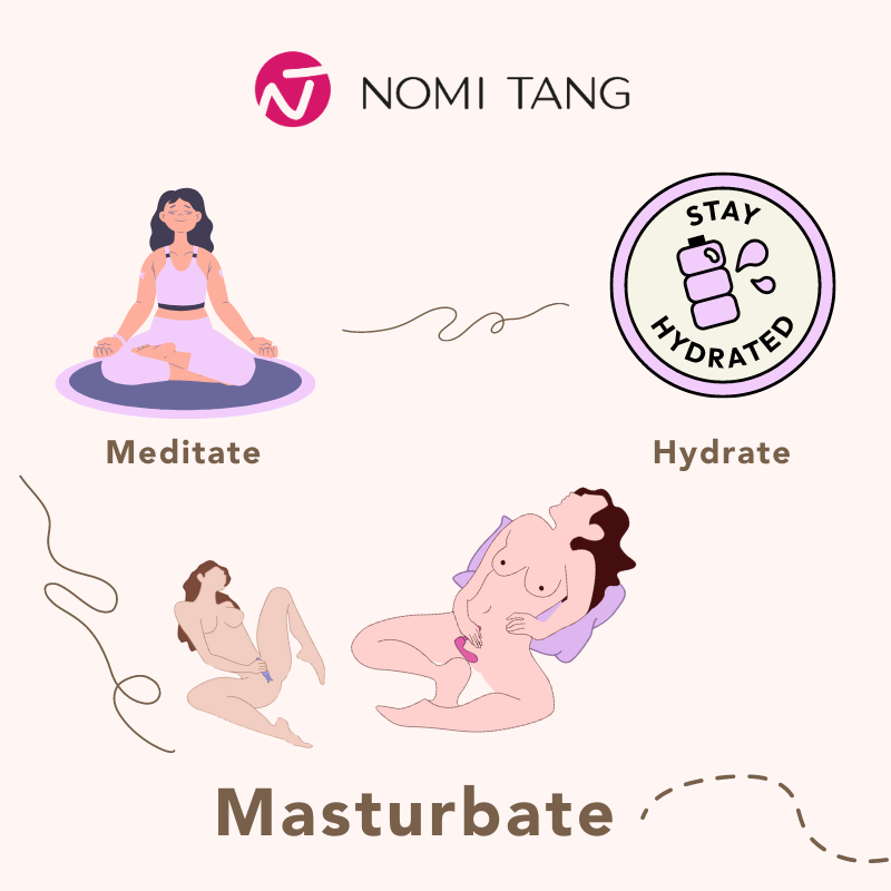 Mediate Hydrate and masturbate with Nomi Tang